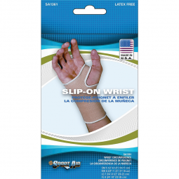 Scott Specialties SA1361 BEI MD-Sport-Aid Wrist Support, Medium, Wrist, Hand & Finger Supports